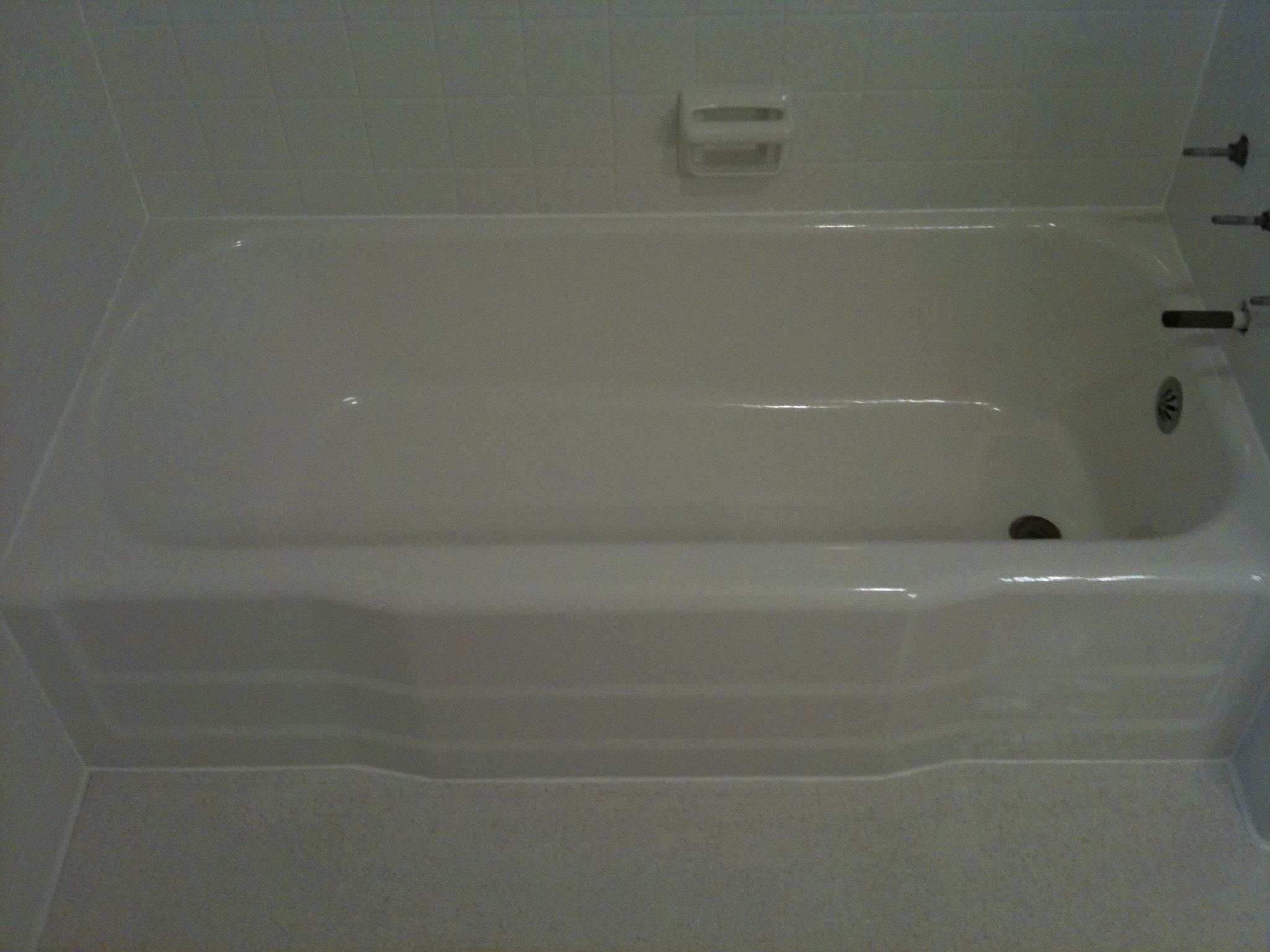 Refinished tub after